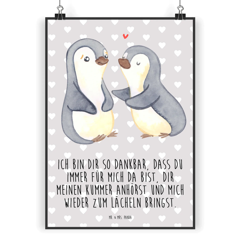 Poster Pinguine trösten wandkunst, Designposter, kunstposter, Bild für Wand, Wandschmuck, wanddeko, Mr. & Mrs. Panda Poster, Wandbild, Wanddekoration, wanddruck, Plakat, kunst für die wand, drucke, Wandposter, Bild, Wanddeko Bild, Poster, Kunstdruck, Posterdruck, Deko Bild, grafikposter, kunstdruck poster, Verlobung, Hocheitstag, Freund, Partner, Heiraten, Liebe, Heiratsantrag, Ehefrau, Freundin, Liebesgeschenk, Jahrestag, Ehemann, Geschenk für Freundin, für Männer, Liebesbeweis, Valentinstag, Hochzeitstag, Mitbringsel, Geschenk für Partner, für Ehemann, Geschenk für Frauen