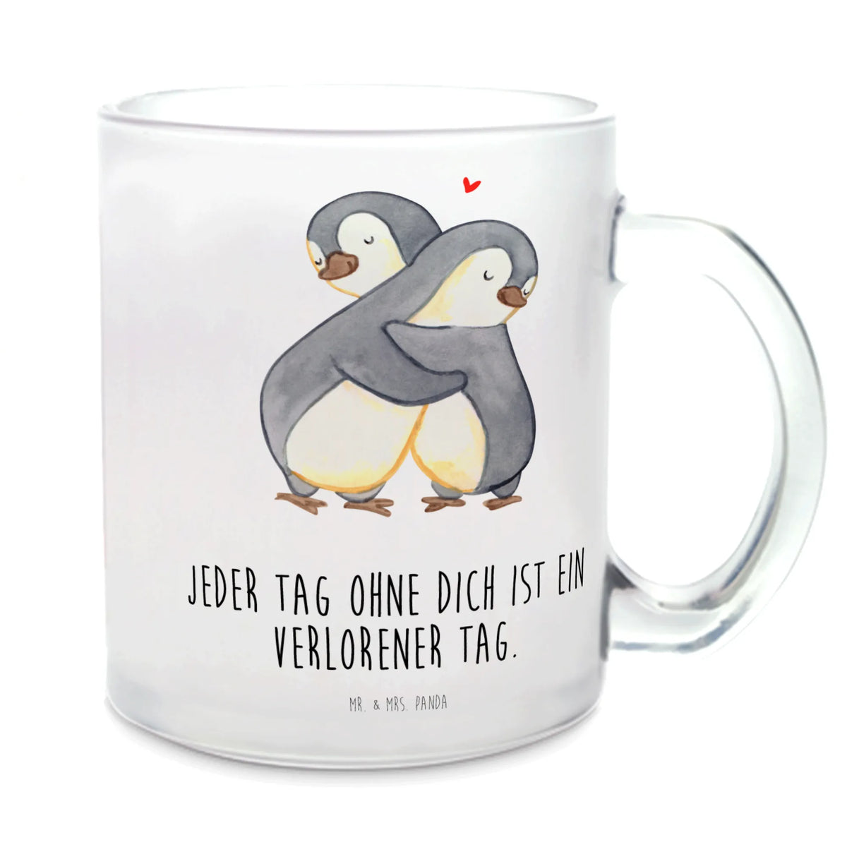 Glass tea cup penguins Cuddle Loving, Two, Together, Marriage, Proposal of marriage, Love gift, gift for her, gift for him, anniversary gift, Valentine's Day Gift for Women Love Gift Anniversary Wedding Anniversary Party Favor Gift for Girlfriend Gift for Partner Boyfriend Gift Token of Love for Men for Husband