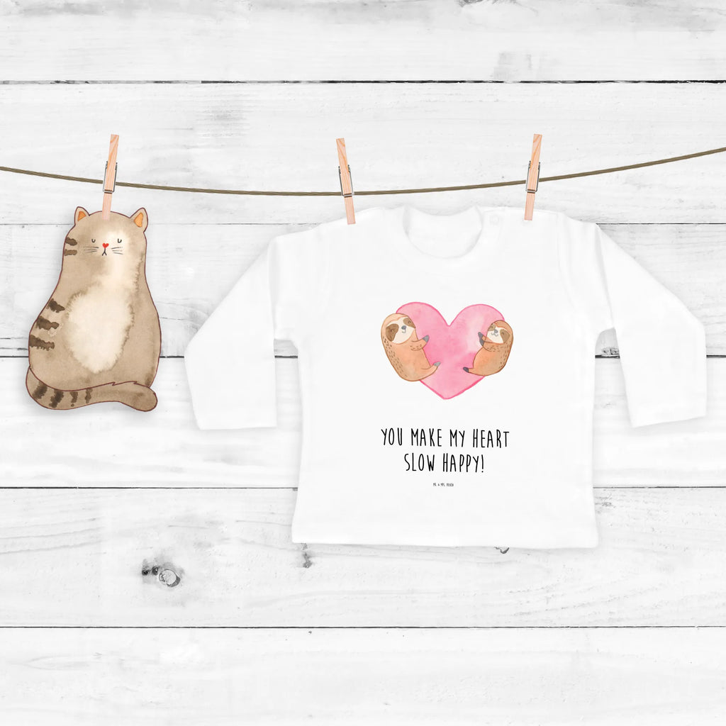 Baby Longsleeve Faultiere Herz Kleidung, Baby Shower, Langarm, Bio, Freundin, Freund, Liebe, Liebesgeschenk, Jahrestag, Verlobung, Partner, Ehemann, Ehefrau, Heiraten, Heiratsantrag, Hocheitstag, Mitbringsel, Liebesbeweis, Hochzeitstag, Valentinstag, für Ehemann, für Männer, Geschenk für Partner, Geschenk für Freundin, Geschenk für Frauen