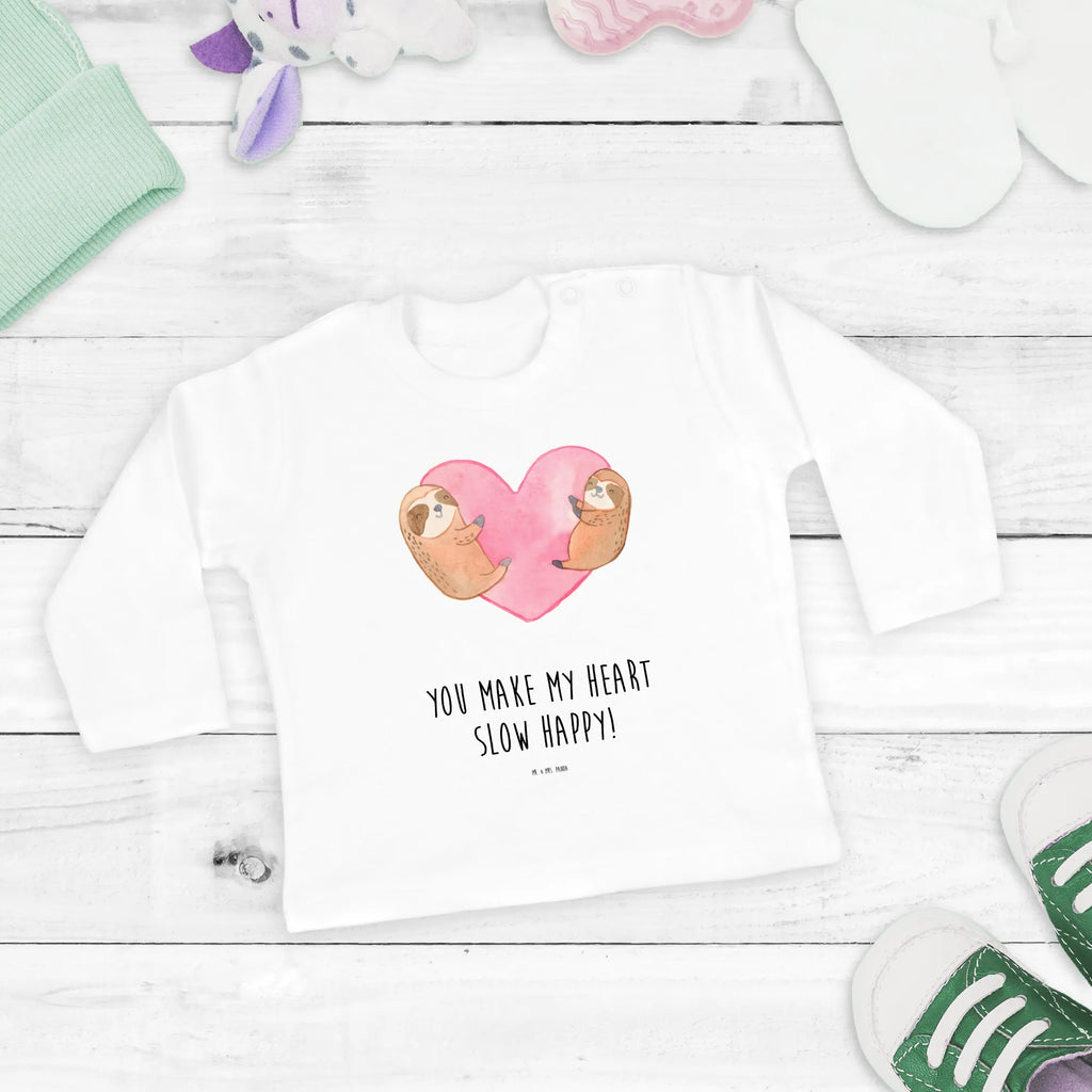 Baby Longsleeve Faultiere Herz Kleidung, Baby Shower, Langarm, Bio, Freundin, Freund, Liebe, Liebesgeschenk, Jahrestag, Verlobung, Partner, Ehemann, Ehefrau, Heiraten, Heiratsantrag, Hocheitstag, Mitbringsel, Liebesbeweis, Hochzeitstag, Valentinstag, für Ehemann, für Männer, Geschenk für Partner, Geschenk für Freundin, Geschenk für Frauen