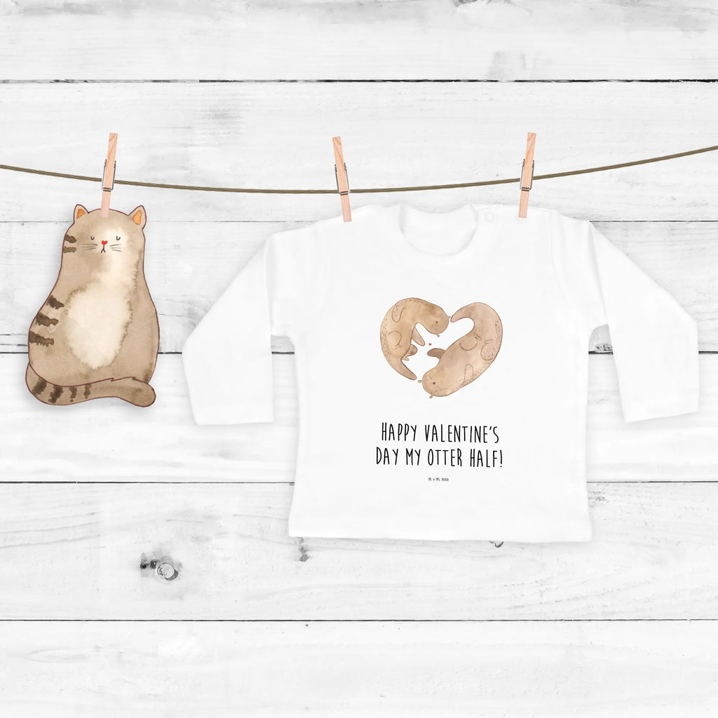 Baby Longsleeve Otter Valentine Langarm, Baby Shower, Kleidung, Bio, Freundin, Freund, Liebe, Liebesgeschenk, Jahrestag, Verlobung, Partner, Ehemann, Ehefrau, Heiraten, Heiratsantrag, Hocheitstag, Geschenk für Partner, Mitbringsel, Hochzeitstag, für Männer, Geschenk für Freundin, Valentinstag, Geschenk für Frauen, Liebesbeweis, für Ehemann