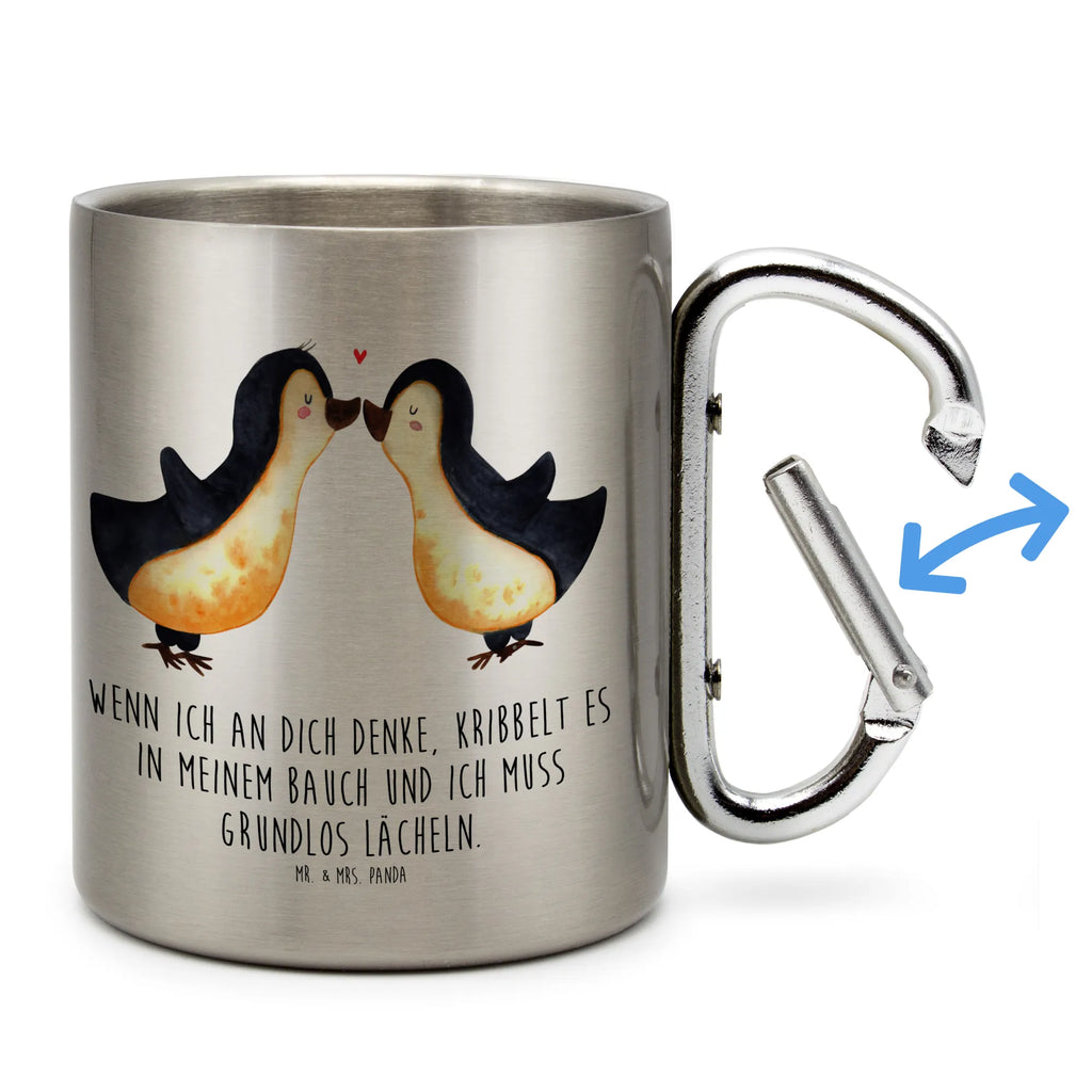 Stainless steel mug penguins kiss Love, Loving, Two, Together, Marriage, Engagement, Proposal of marriage, Love gift, gift for her, gift for him, anniversary gift, Valentine&#39;s Day Gift for Women Love Gift Anniversary Wedding Anniversary Party Favor Gift for Girlfriend Gift for Partner Boyfriend Gift Token of Love for Men for Husband