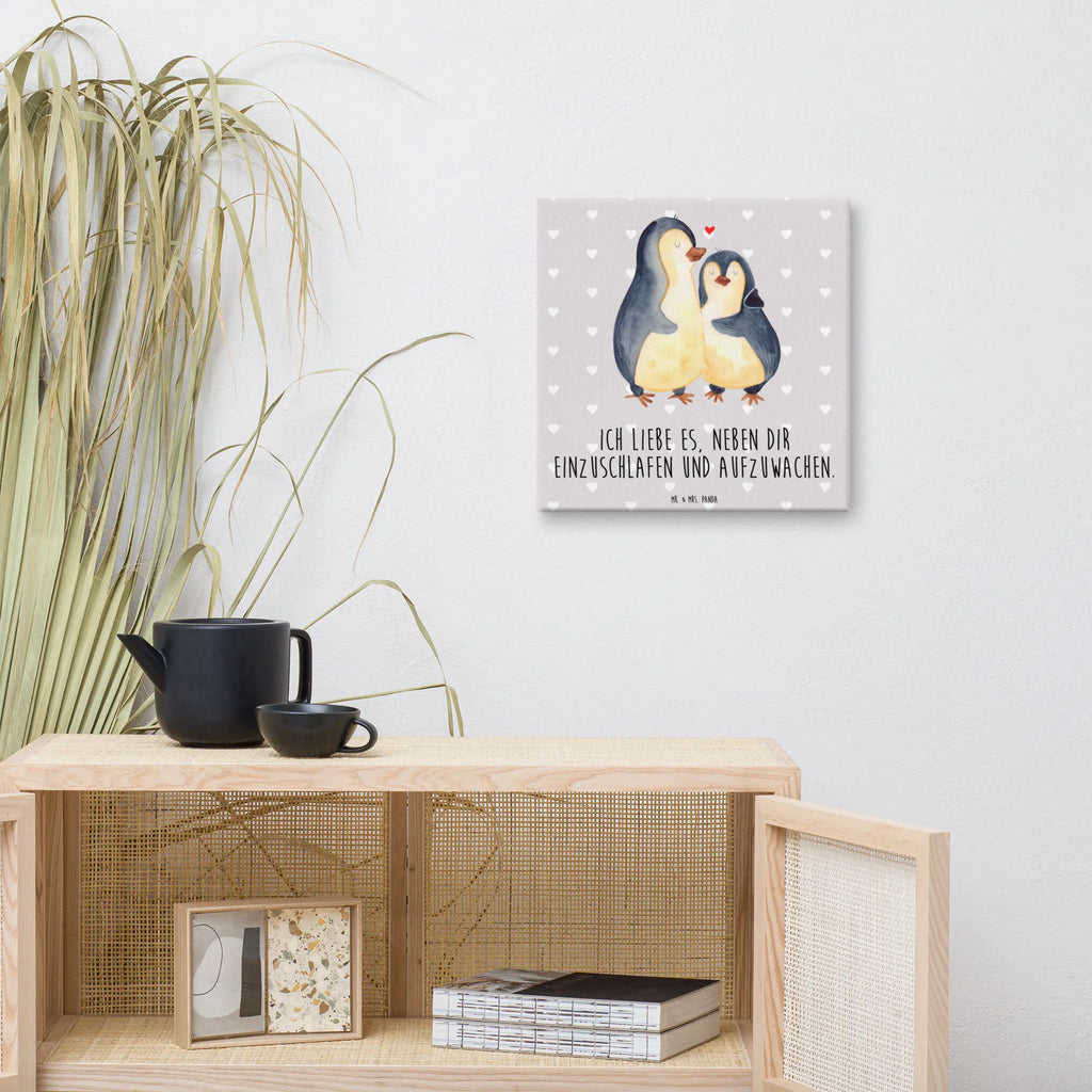 Leinwand Bild Pinguine Einschlafen Dekoration, Kunstdruck, Bild, Wanddeko, Leinwand, Liebe, Partner, Freund, Freundin, Ehemann, Ehefrau, Heiraten, Verlobung, Heiratsantrag, Liebesgeschenk, Jahrestag, Hocheitstag, für Ehemann, Geschenk für Partner, Liebesbeweis, Geschenk für Freundin, Hochzeitstag, Geschenk für Frauen, für Männer, Mitbringsel, Valentinstag