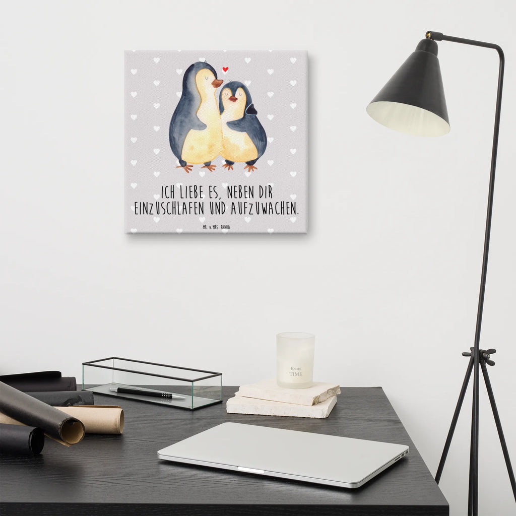 Leinwand Bild Pinguine Einschlafen Dekoration, Kunstdruck, Bild, Wanddeko, Leinwand, Liebe, Partner, Freund, Freundin, Ehemann, Ehefrau, Heiraten, Verlobung, Heiratsantrag, Liebesgeschenk, Jahrestag, Hocheitstag, für Ehemann, Geschenk für Partner, Liebesbeweis, Geschenk für Freundin, Hochzeitstag, Geschenk für Frauen, für Männer, Mitbringsel, Valentinstag