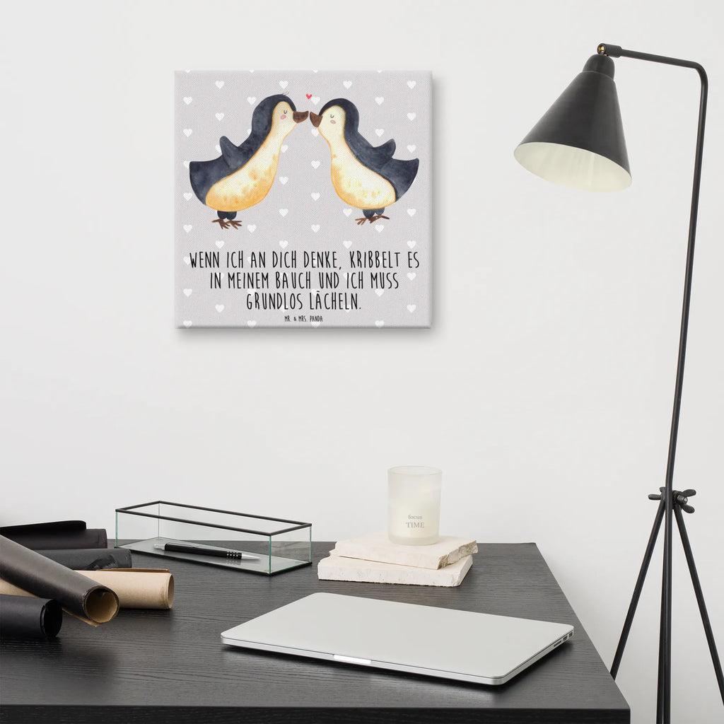 Leinwand Bild Pinguine Kuss Kunstdruck, Leinwand, Verlobung, Partner, Ehemann, Ehefrau, Liebe, Heiraten, Liebesgeschenk, Heiratsantrag, Hocheitstag, Freundin, Jahrestag, Freund, Valentinstag, für Männer, Liebesbeweis, Mitbringsel, Geschenk für Frauen, Hochzeitstag, Geschenk für Freundin, Geschenk für Partner, für Ehemann