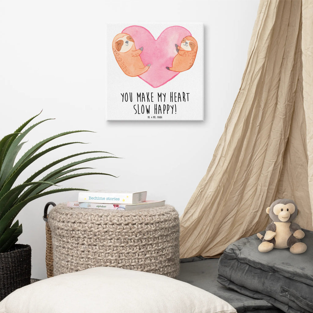 Canvas picture sloths Heart Kunstdruck, Leinwand, Verlobung, Partner, Ehemann, Ehefrau, Liebe, Heiraten, Liebesgeschenk, Heiratsantrag, Hocheitstag, Freundin, Jahrestag, Freund, Hochzeitstag, Geschenk für Freundin, für Männer, Geschenk für Partner, Geschenk für Frauen, Mitbringsel, Valentinstag, für Ehemann, Liebesbeweis