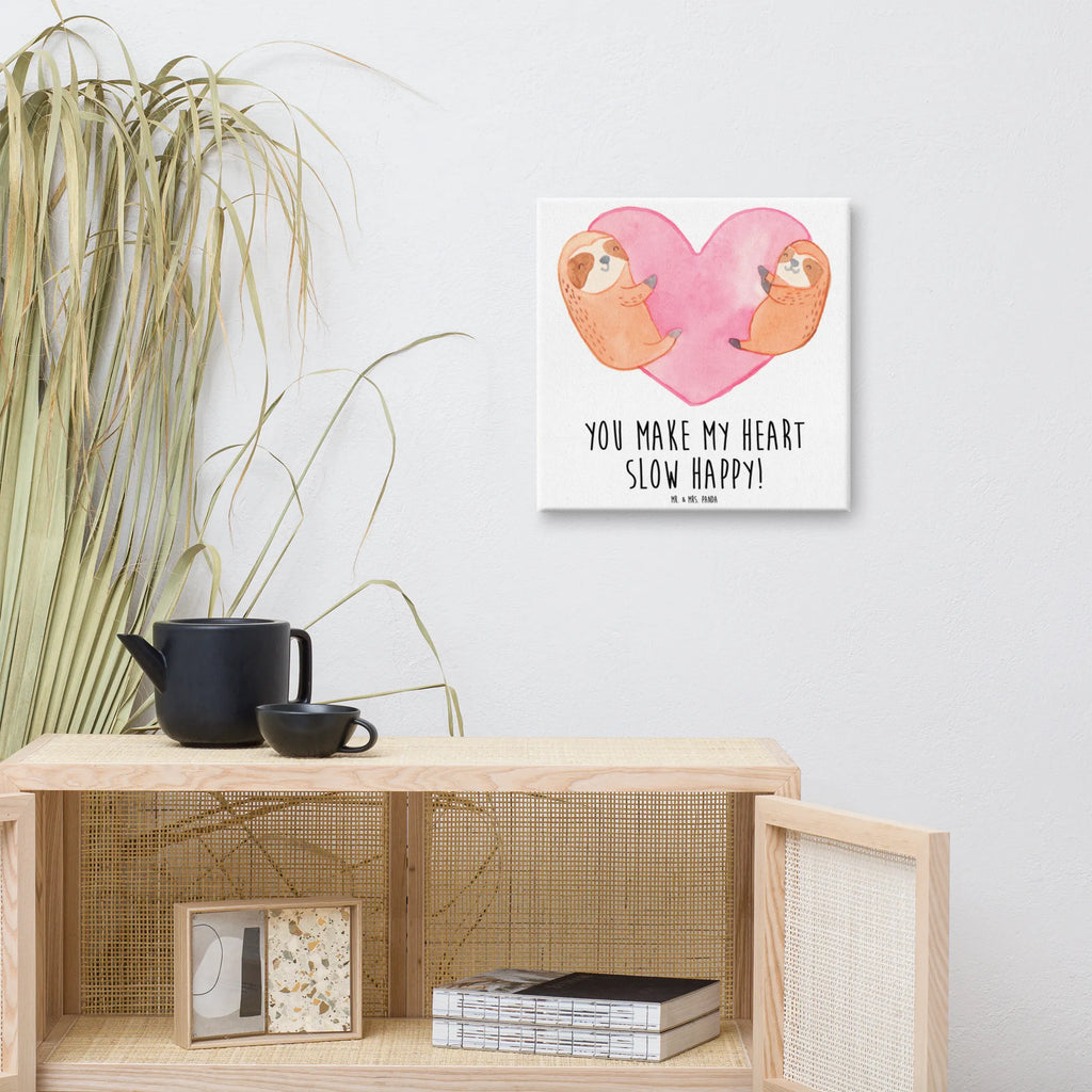 Canvas picture sloths Heart Kunstdruck, Leinwand, Verlobung, Partner, Ehemann, Ehefrau, Liebe, Heiraten, Liebesgeschenk, Heiratsantrag, Hocheitstag, Freundin, Jahrestag, Freund, Hochzeitstag, Geschenk für Freundin, für Männer, Geschenk für Partner, Geschenk für Frauen, Mitbringsel, Valentinstag, für Ehemann, Liebesbeweis