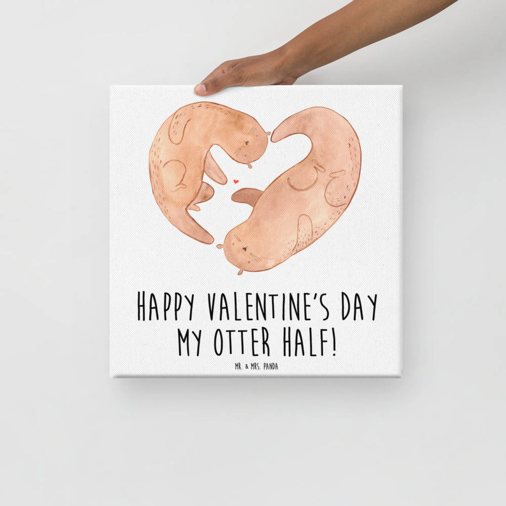 Canvas picture otter valentine Leinwand, Kunstdruck, Verlobung, Partner, Ehemann, Ehefrau, Liebe, Heiraten, Liebesgeschenk, Heiratsantrag, Hocheitstag, Freundin, Jahrestag, Freund, Hochzeitstag, Geschenk für Freundin, Geschenk für Frauen, Valentinstag, für Ehemann, Mitbringsel, Liebesbeweis, Geschenk für Partner, für Männer