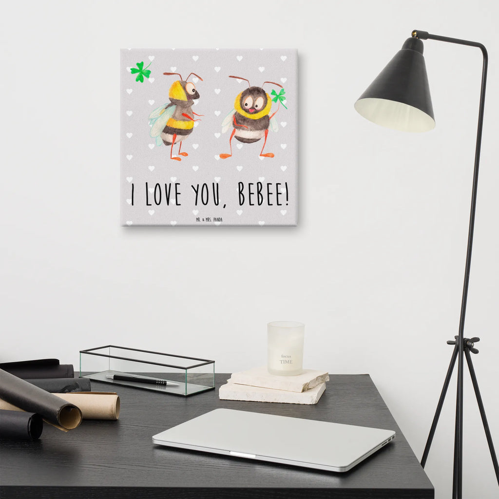 Canvas picture bees Pair Leinwand, Kunstdruck, Verlobung, Partner, Ehemann, Ehefrau, Liebe, Heiraten, Liebesgeschenk, Heiratsantrag, Hocheitstag, Freundin, Jahrestag, Freund, Geschenk für Frauen, Geschenk für Freundin, Mitbringsel, Verliebte Schildkröten, für Männer, Hochzeitstag, Geschenk für Partner, Liebesbeweis, Schildkröten, Valentinstag, für Ehemann