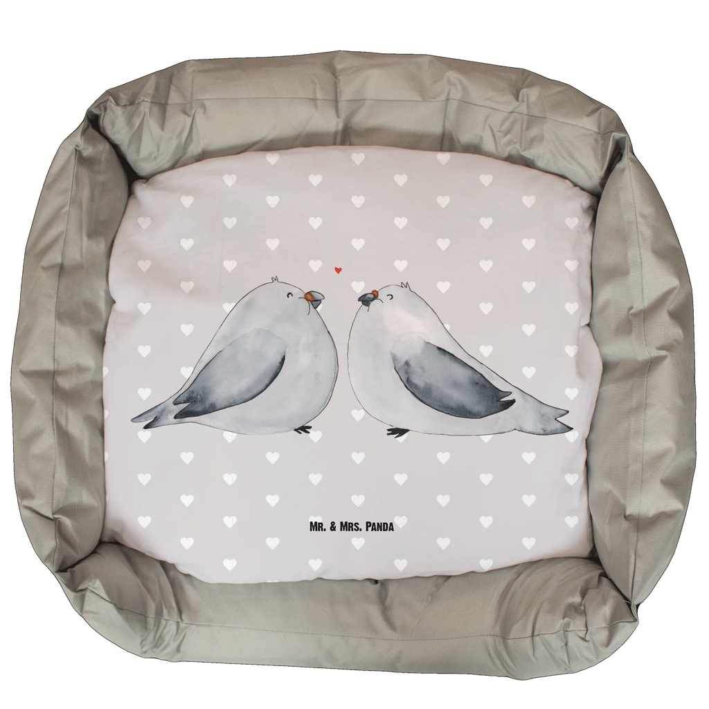 Legowisko dla psa Gołębia miłość Miłość, partner, przyjaciel, przyjaciółka, mąż, żona, wesele, zaręczyny, prośba o rękę, prezent miłosny, rocznica, dzień ślubu