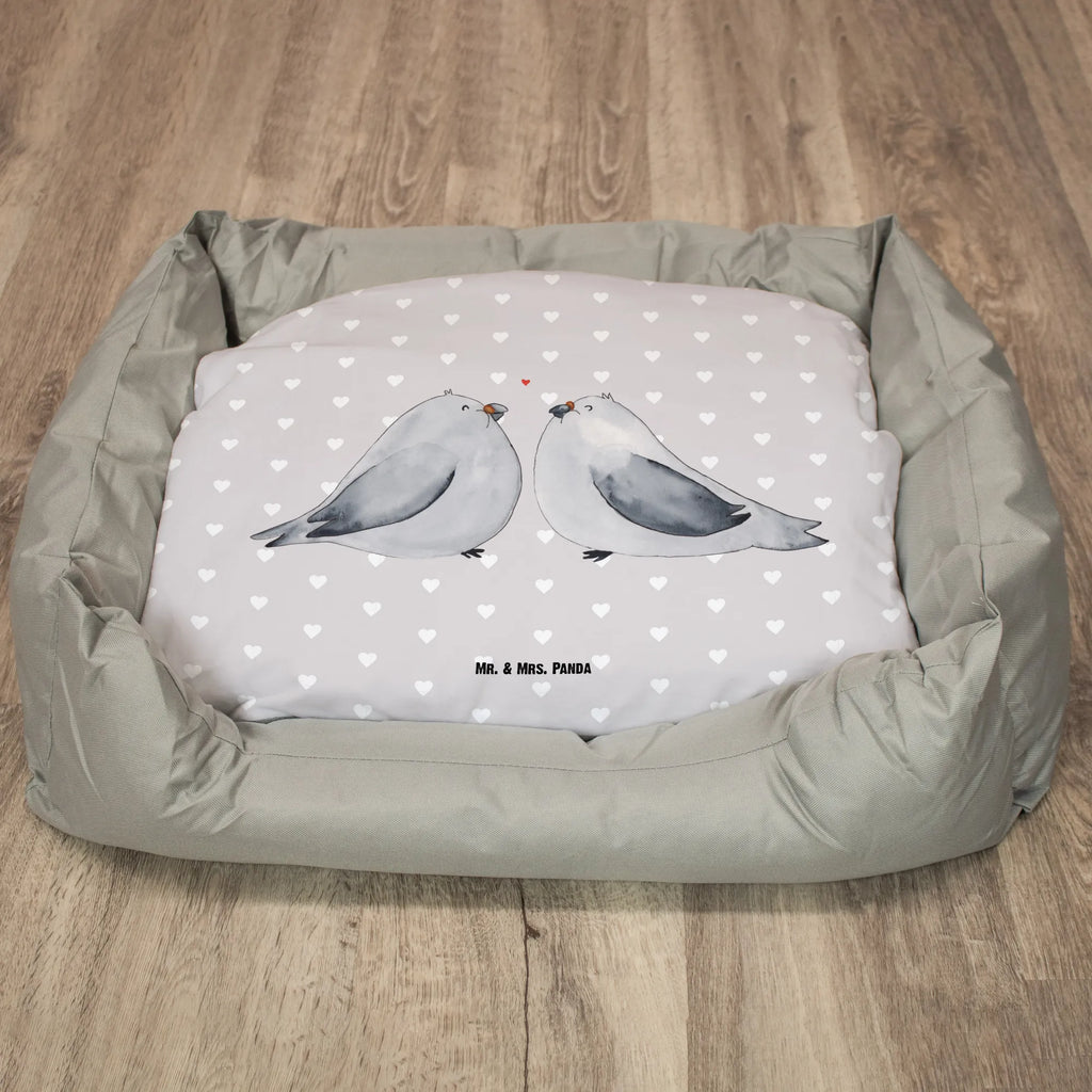 Legowisko dla psa Gołębia miłość Miłość, partner, przyjaciel, przyjaciółka, mąż, żona, wesele, zaręczyny, prośba o rękę, prezent miłosny, rocznica, dzień ślubu