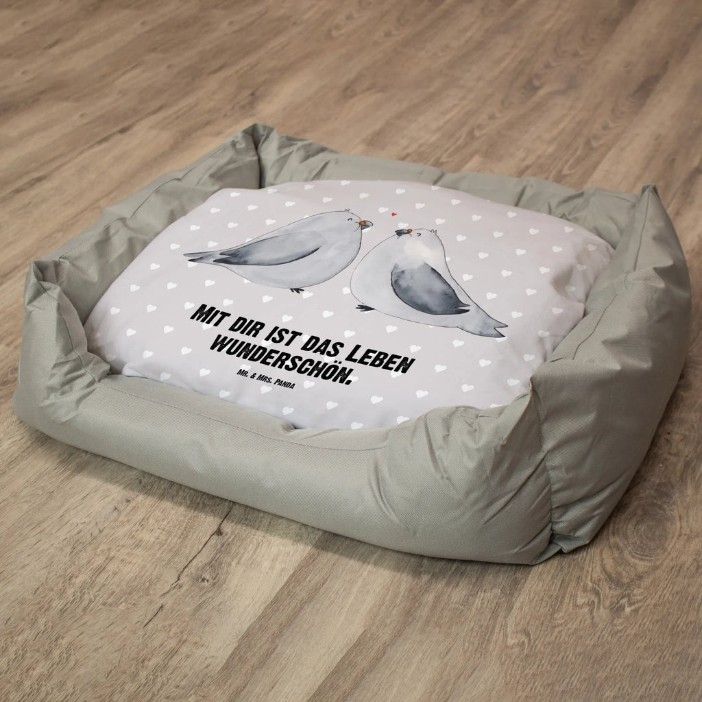 Legowisko dla psa Gołębia miłość Miłość, partner, przyjaciel, przyjaciółka, mąż, żona, wesele, zaręczyny, prośba o rękę, prezent miłosny, rocznica, dzień ślubu