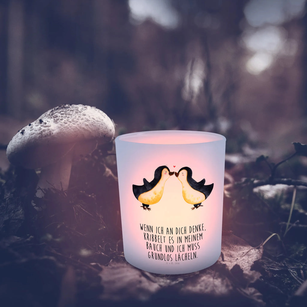 Lantern penguins kiss tealight holder, glass tealight, Wind light, Love, Loving, Two, Together, Marriage, Engagement, Proposal of marriage, Love gift, gift for her, gift for him, anniversary gift, Valentine&#39;s Day Gift for Women Love Gift Anniversary Wedding Anniversary Party Favor Gift for Girlfriend Gift for Partner Boyfriend Gift Token of Love for Men for Husband