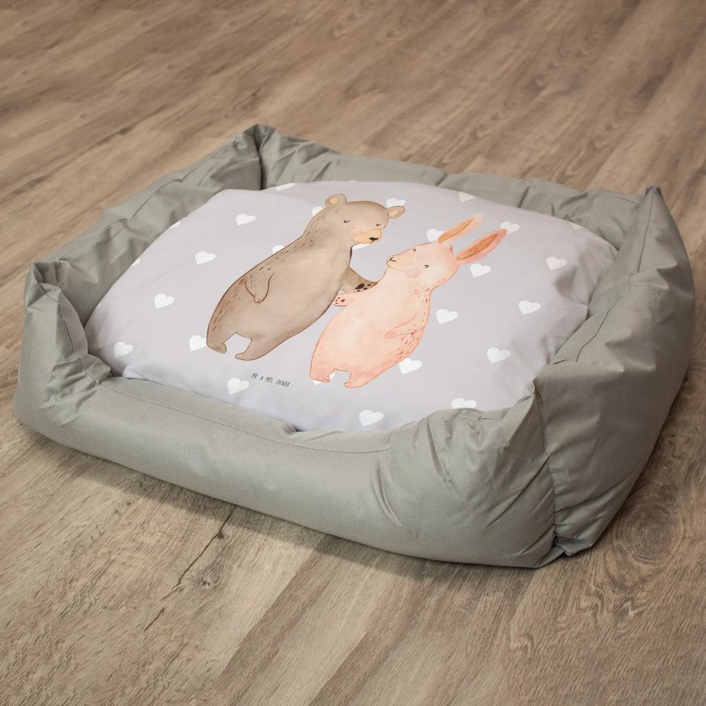 Katzenbett Bär Hase Umarmen Katze, Tierbett, Katzenbett, Körbchen, Katenborb, Kater, Katzenliege, Liebe, Partner, Freund, Freundin, Ehemann, Ehefrau, Heiraten, Verlobung, Heiratsantrag, Liebesgeschenk, Jahrestag, Hocheitstag, Bärchen, Freunde, Hase, best friends, bester Freund, Bär