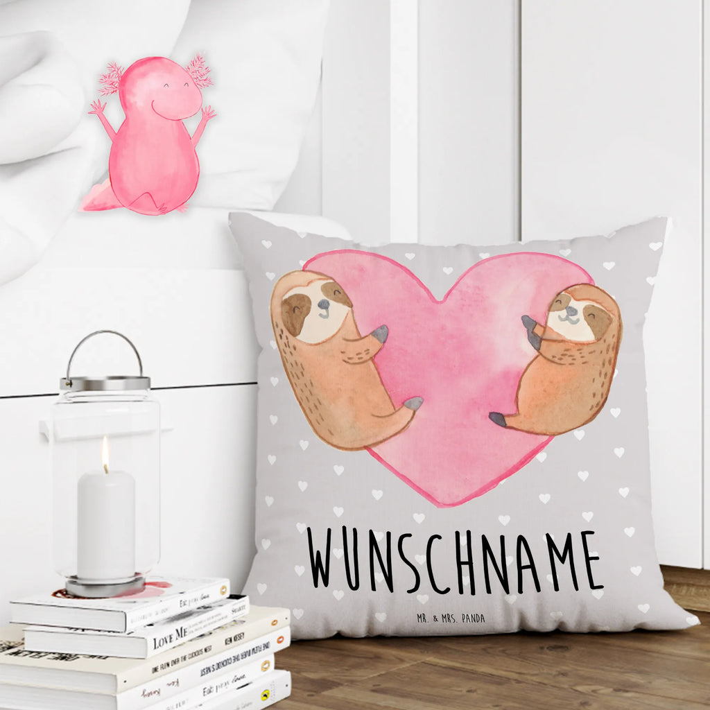 Personalised cushion sloths Heart Love, Loving, Two, Together, Marriage, Engagement, Proposal of marriage, Love gift, gift for her, gift for him, anniversary gift, Valentine&#39;s Day Gift for Women Love Gift Anniversary Wedding Anniversary Party Favor Gift for Girlfriend Gift for Partner Boyfriend Gift Token of Love for Men for Husband