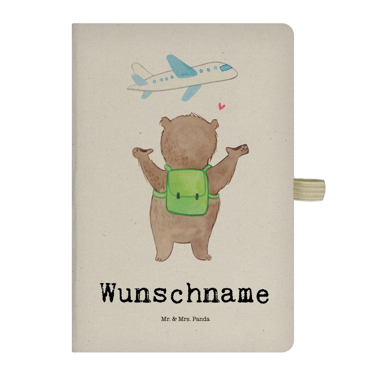 Personalised notebook bear Airplane Love, Loving, Two, Together, Marriage, Engagement, Proposal of marriage, Love gift, gift for her, gift for him, anniversary gift, Valentine's Day Gift for Women Love Gift Anniversary Wedding Anniversary Party Favor Gift for Girlfriend Gift for Partner Boyfriend Gift Token of Love for Men for Husband