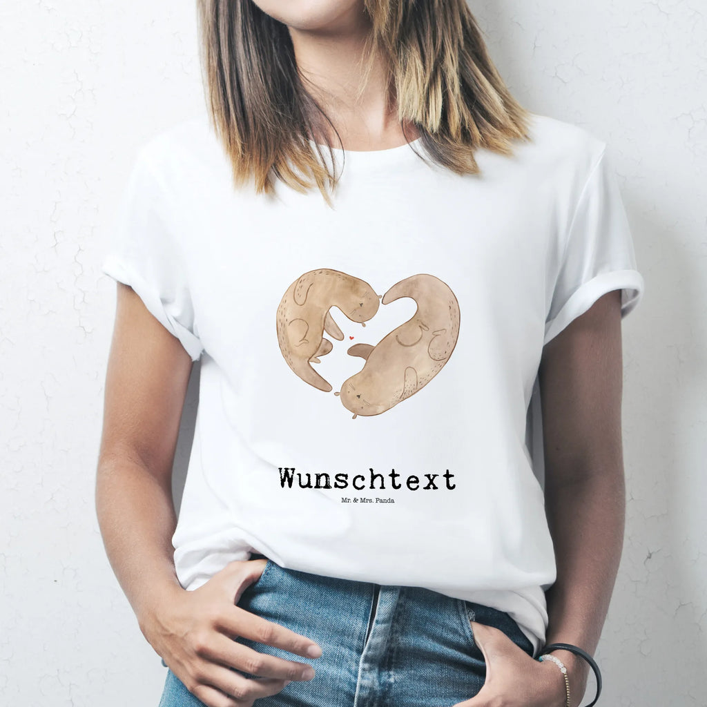 Personalised T-Shirt otter valentine T-Shirt Personalisiert, T-Shirt mit Namen, T-Shirt mit Aufruck, Ehefrau, Hocheitstag, Heiratsantrag, Heiraten, Jahrestag, Verlobung, Liebesgeschenk, Liebe, Partner, Freundin, Ehemann, Freund, für Männer, Mitbringsel, Geschenk für Freundin, Valentinstag, Liebesbeweis, Geschenk für Partner, Geschenk für Frauen, Hochzeitstag, für Ehemann