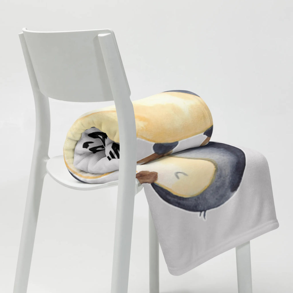 Kocyk dla niemowląt pingwiny zasypianie Miłość, partner, przyjaciel, przyjaciółka, mąż, żona, wesele, zaręczyny, prośba o rękę, prezent miłosny, rocznica, dzień ślubu