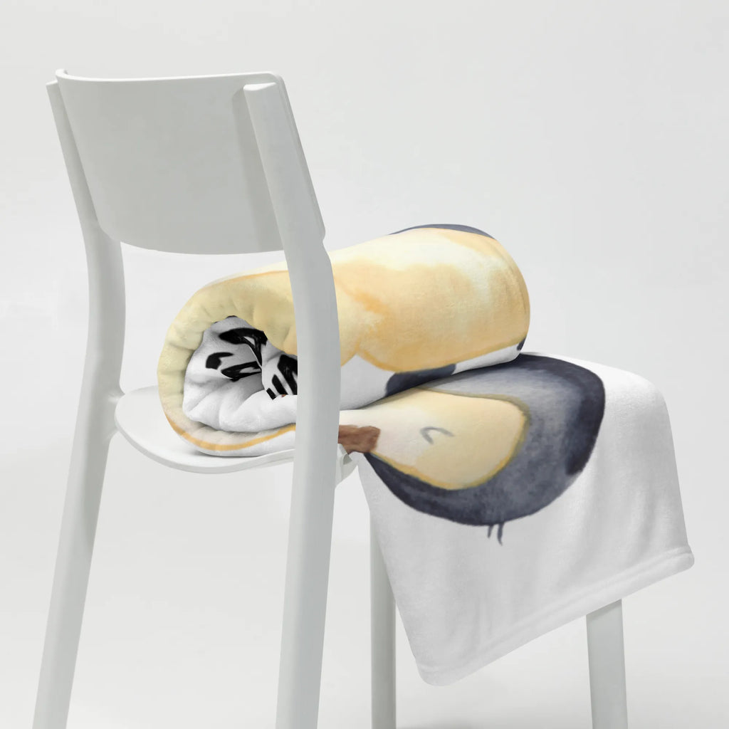 Kocyk dla niemowląt pingwiny zasypianie Miłość, partner, przyjaciel, przyjaciółka, mąż, żona, wesele, zaręczyny, prośba o rękę, prezent miłosny, rocznica, dzień ślubu