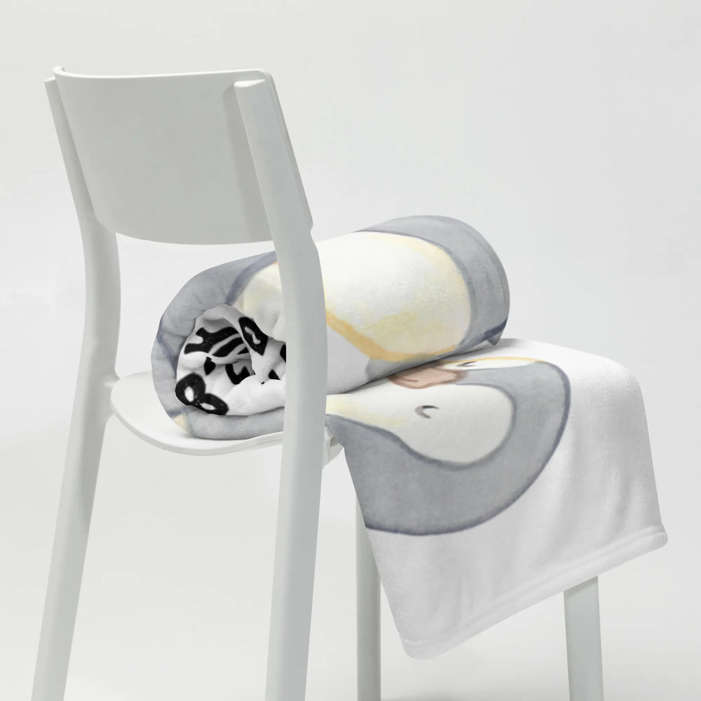 Kocyk dla niemowląt pingwiny Przytulanie Miłość, partner, przyjaciel, przyjaciółka, mąż, żona, wesele, zaręczyny, prośba o rękę, prezent miłosny, rocznica, dzień ślubu