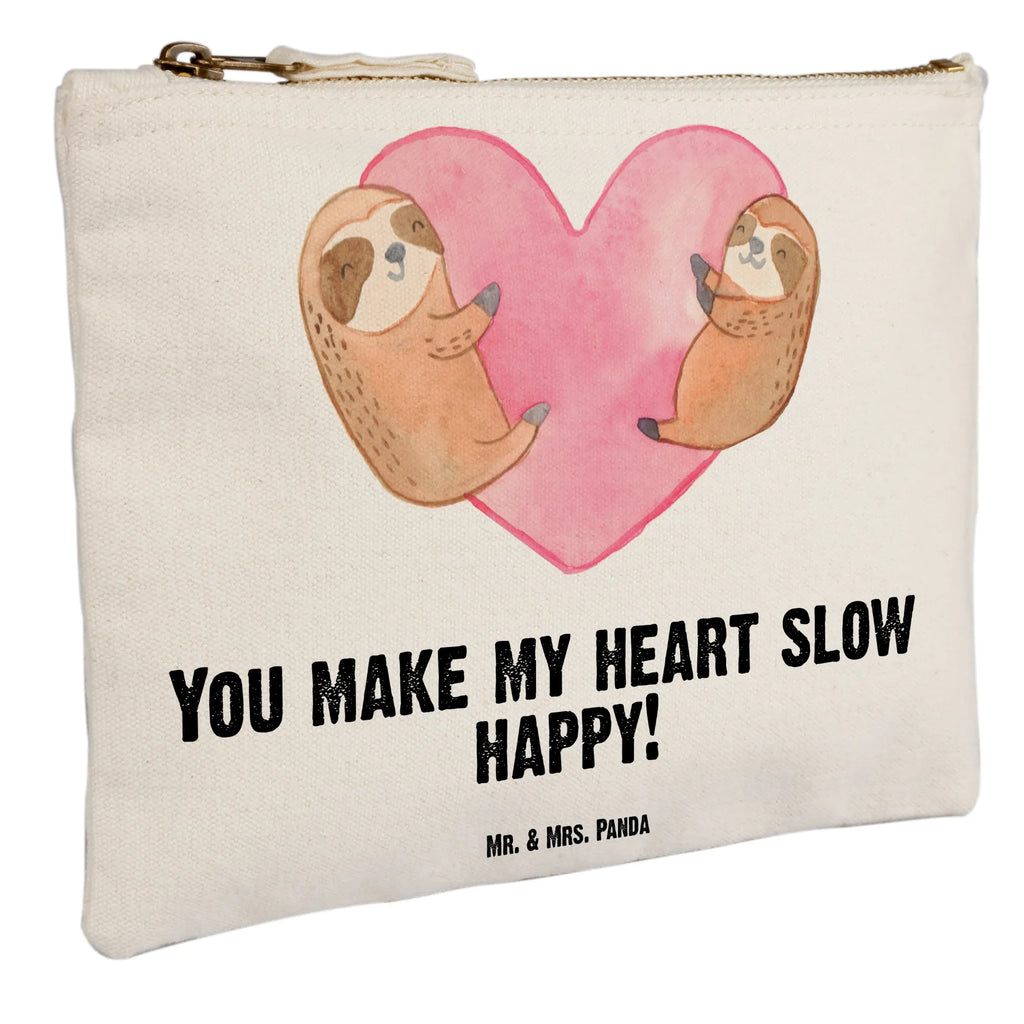 Make-up bag sloths Heart Love, Loving, Two, Together, Marriage, Engagement, Proposal of marriage, Love gift, gift for her, gift for him, anniversary gift, Valentine&#39;s Day Gift for Women Love Gift Anniversary Wedding Anniversary Party Favor Gift for Girlfriend Gift for Partner Boyfriend Gift Token of Love for Men for Husband