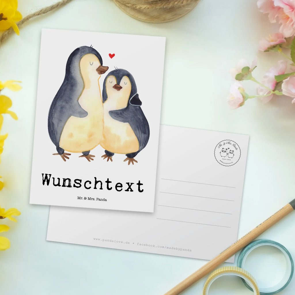 Personalisierte Postkarte Pinguine Einschlafen Postkarte mit Wunschtext, Einladung mit Wunschtext, Postkarte mit Namen, Grußkarte mit Namen, Postkarte personalisierbar, Geschenkkarte mit Namen, Ansichtskarte mit Namen, Postkarte bedrucken, Karte mit Namen, Einladung mit Namen, Karte mit Wunschtext, Ansichtskarte mit Wunschtext, Grußkarte mit Wunschtext, Geschenkkarte mit Wunschtext, Liebe, Partner, Freund, Freundin, Ehemann, Ehefrau, Heiraten, Verlobung, Heiratsantrag, Liebesgeschenk, Jahrestag, Hocheitstag, Valentinstag, für Männer, Hochzeitstag, Geschenk für Frauen, Mitbringsel, Geschenk für Freundin, für Ehemann, Liebesbeweis, Geschenk für Partner