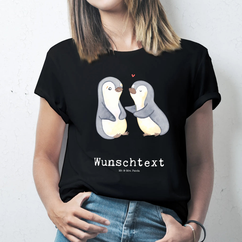 Rozmiar L Personalizowana koszulka pingwiny pocieszyć T-Shirt mit Namen, T-Shirt mit Aufruck, T-Shirt Personalisiert, Ehefrau, Hocheitstag, Heiratsantrag, Heiraten, Jahrestag, Verlobung, Liebesgeschenk, Liebe, Partner, Freundin, Ehemann, Freund, Geschenk für Frauen, für Männer, Valentinstag, Geschenk für Freundin, Hochzeitstag, für Ehemann, Liebesbeweis, Mitbringsel, Geschenk für Partner