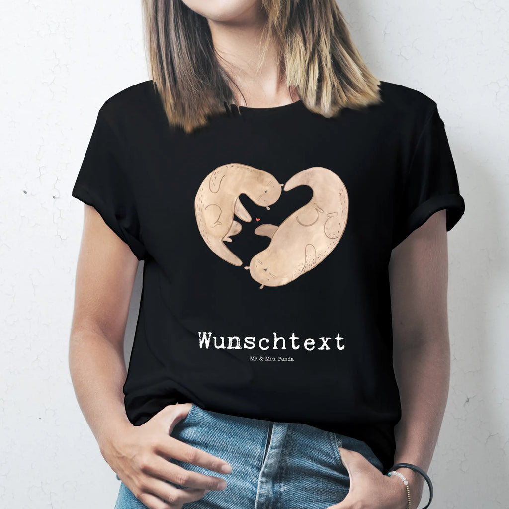 Personalised T-Shirt otter valentine T-Shirt Personalisiert, T-Shirt mit Namen, T-Shirt mit Aufruck, Ehefrau, Hocheitstag, Heiratsantrag, Heiraten, Jahrestag, Verlobung, Liebesgeschenk, Liebe, Partner, Freundin, Ehemann, Freund, für Männer, Mitbringsel, Geschenk für Freundin, Valentinstag, Liebesbeweis, Geschenk für Partner, Geschenk für Frauen, Hochzeitstag, für Ehemann