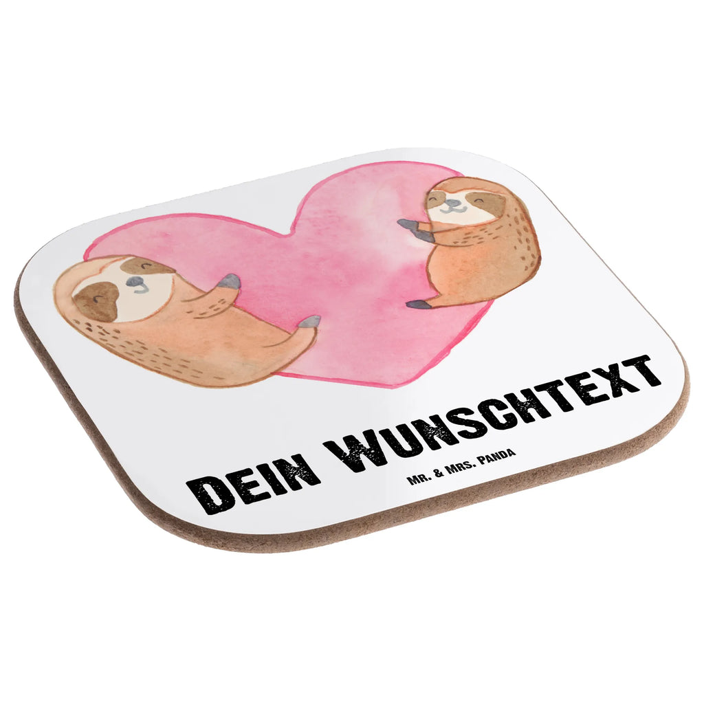 Personalised coaster sloths Heart Love, Loving, Two, Together, Marriage, Engagement, Proposal of marriage, Love gift, gift for her, gift for him, anniversary gift, Valentine&#39;s Day Gift for Women Love Gift Anniversary Wedding Anniversary Party Favor Gift for Girlfriend Gift for Partner Boyfriend Gift Token of Love for Men for Husband