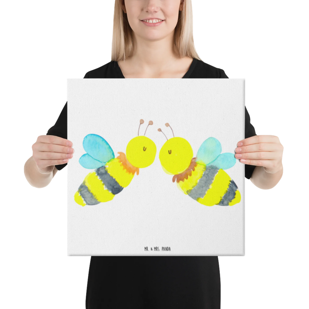 Leinwand Bild Biene Liebe Wanddeko, Bild, Kunstdruck, Dekoration, Leinwand, Biene, Wespe, Hummel