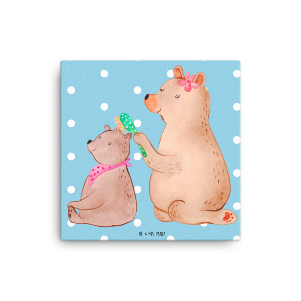 Leinwand Bild Bär Kind Kunstdruck, Leinwand, Vatertag, Schwester, Muttertag, Bruder, Papa, Mama, Oma, Opa, Familie, Mutter, Mutti, Geschenk