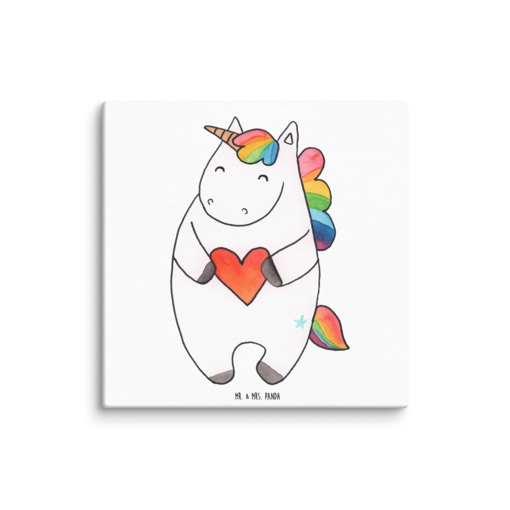 Leinwand Bild Einhorn Herz Leinwand, Kunstdruck, Unicorn, Einhorn, Einhorn Deko, Einhörner, Herz, Anders, Bunt, Freundin, böse, Witzig, Lustig, Schlimm