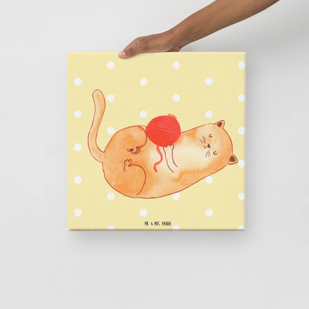 Leinwand Bild Katze Wolle Kunstdruck, Leinwand, Katzenmotiv, Katzenfan, Katzendeko, Katzenfreund, Katzenliebhaber, Katzenprodukte, Katzenartikel, Katzenaccessoires, Katzensouvenirs, Katzenliebhaberprodukte, Katzenmotive, Katze, Katzenhalter, Haustier, Verspielt, Wolle, Cats, Spiel, Mietze, Katzen, Wollknäuel, Katzenbesitzerin, Spielen, Kater, Cat