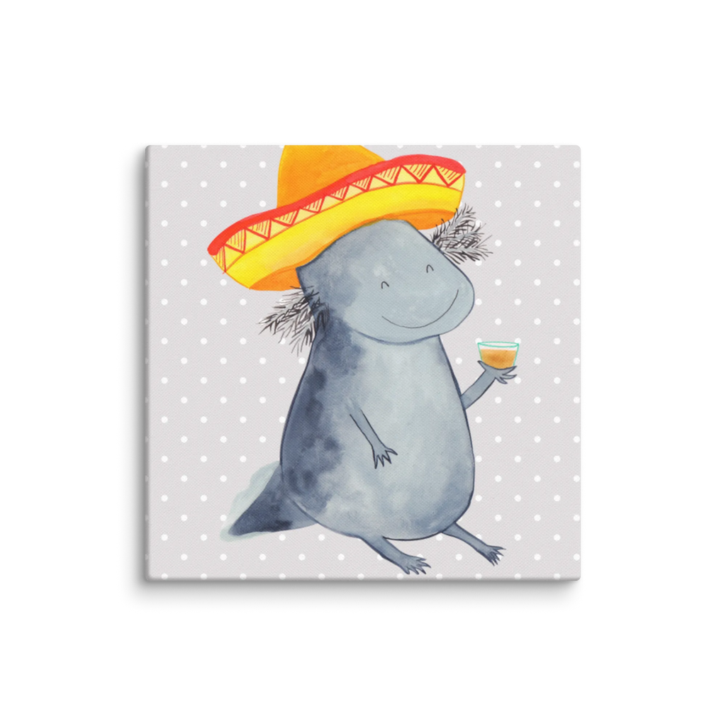 Canvas picture axolotl tequila Kunstdruck, Leinwand, Molch, Axolotl, Schwanzlurch, Feuersalamander, Axolot, Motivation, Zitrone, Mexico, Sombrero, Mexiko, Spruch, Feuerdrache, Lurche, Tequila, Lurch