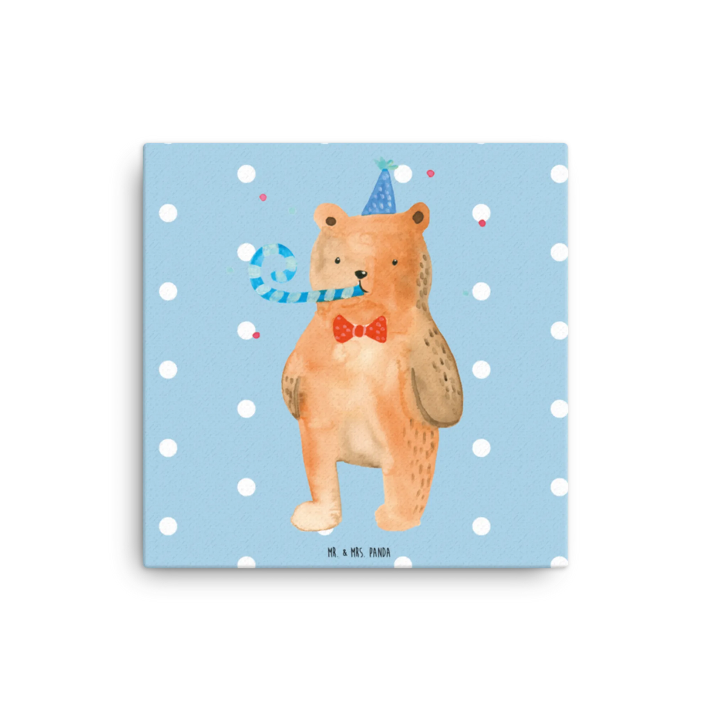 Leinwand Bild Bär Geburtstag Leinwand, Kunstdruck, Teddybär, Teddy, Bär, Geburtstag, Alles Gute, Glückwunsch, Happy Birthday