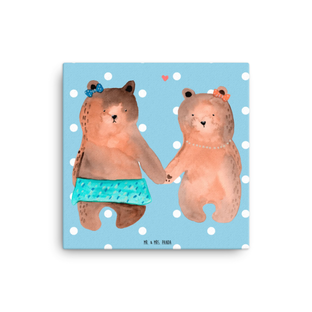 Canvas picture bear Girlfriend Kunstdruck, Leinwand, Teddybär, Teddy, Bär, Bär Freundin Beste Freund Liebe Liebesbeweis Verliebt Kumpel Kumpeliene