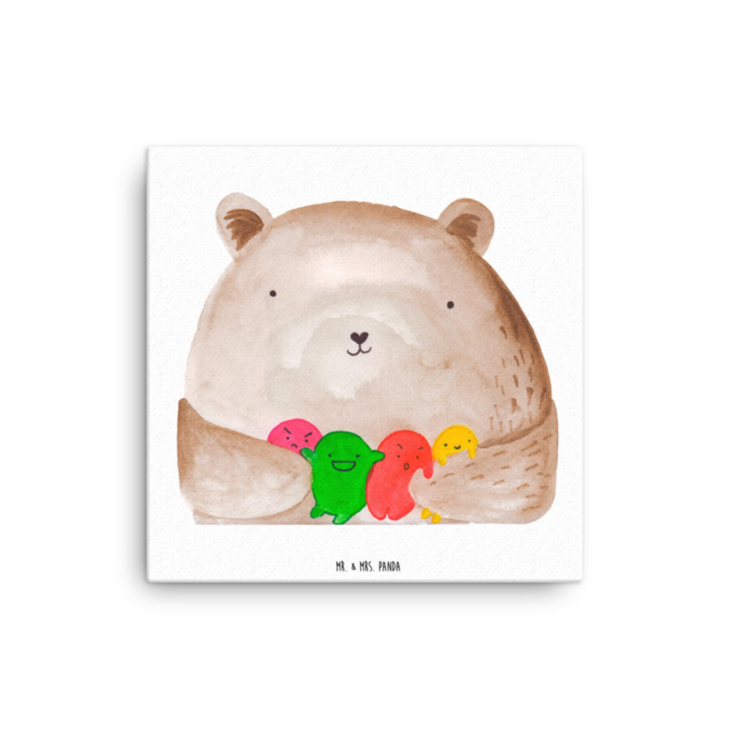 Leinwand Bild Bär Gefühl Kunstdruck, Leinwand, Teddybär, Teddy, Bär, Durchgedreht, Wahnsinn, Verrückt