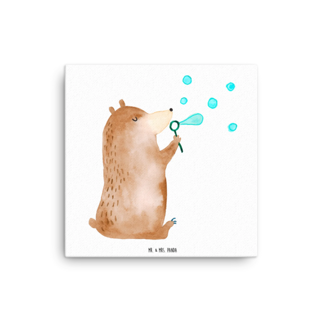 Canvas picture bear soap bubbles Leinwand, Kunstdruck, Teddybär, Teddy, Bär, Seifenblasen Bär Lustig Sein Glücklich Traurig Happy