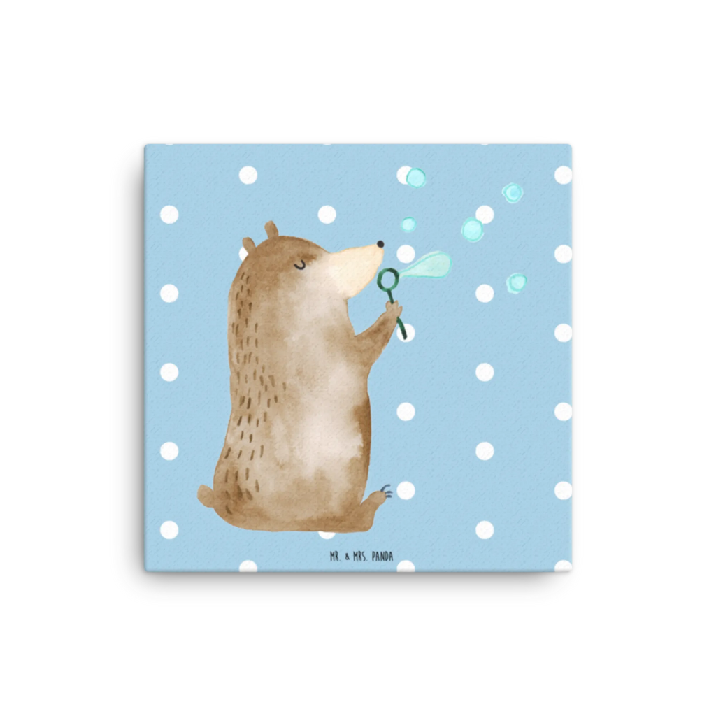 Canvas picture bear soap bubbles Leinwand, Kunstdruck, Teddybär, Teddy, Bär, Seifenblasen Bär Lustig Sein Glücklich Traurig Happy