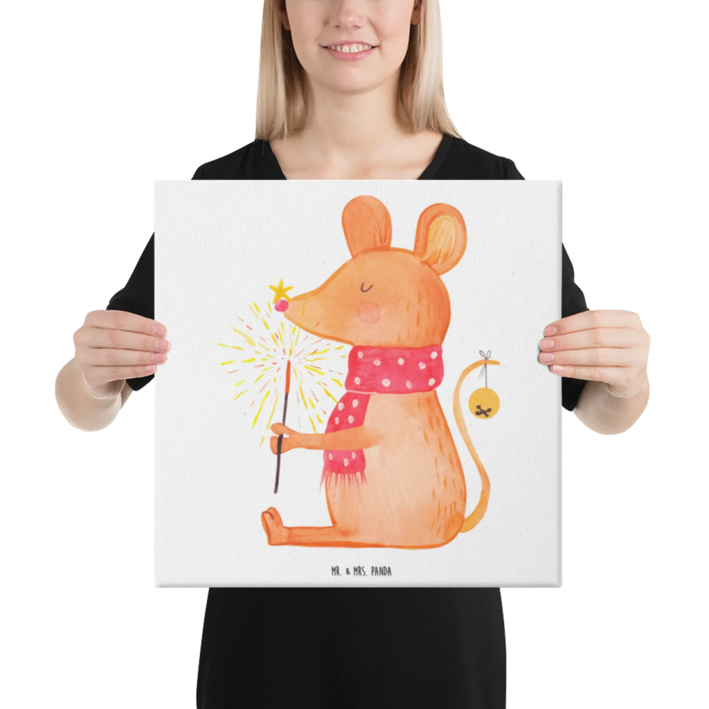Canvas picture Mouse Christmas Leinwand, Bild, Kunstdruck, Wanddeko, Dekoration, Winter, Weihnachten, Weihnachtsdeko, Nikolaus, Advent, Heiligabend, Wintermotiv, Frohe Weihnachten, Weihnachtsgruß, Weihnachtsmotiv, Maus, Mäuschen, Weihnachtswunder
