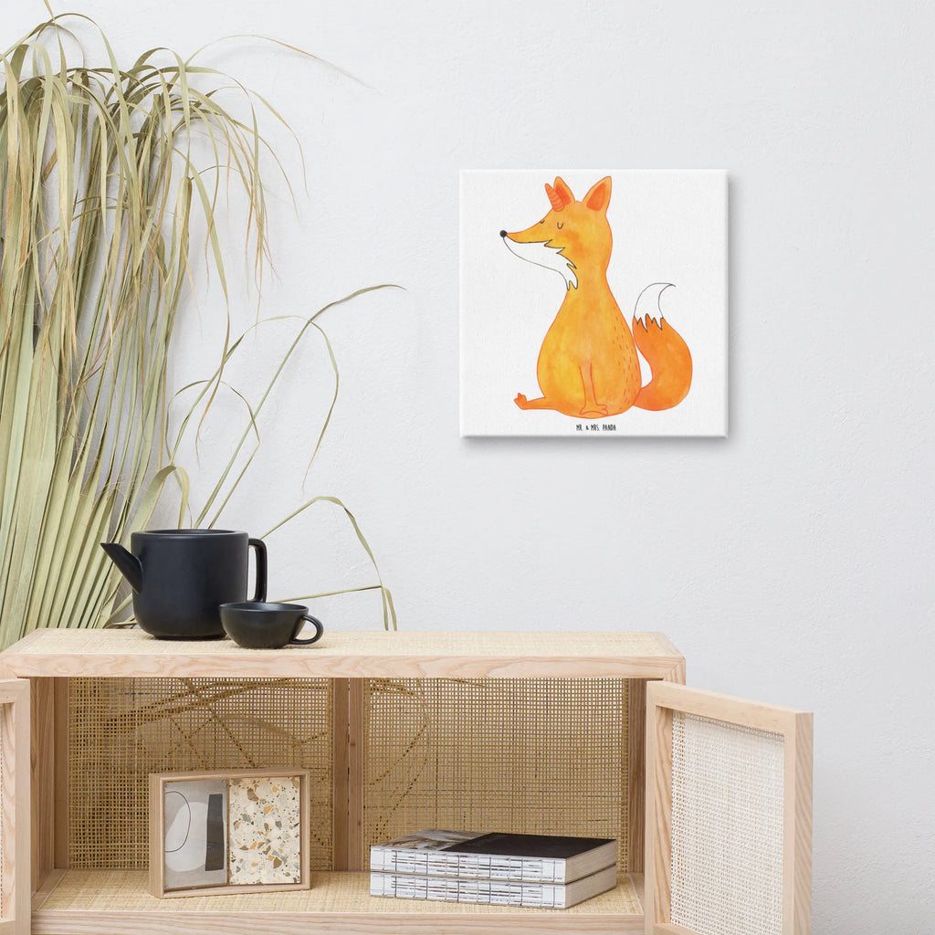 Leinwand Bild Fuchshörnchen Leinwand, Bild, Kunstdruck, Wanddeko, Dekoration, Einhorn, Einhörner, Einhorn Deko, Unicorn, Fuchs, Unicorns, Fuchshörnchen, Fuchshorn, Foxycorn, Füchse