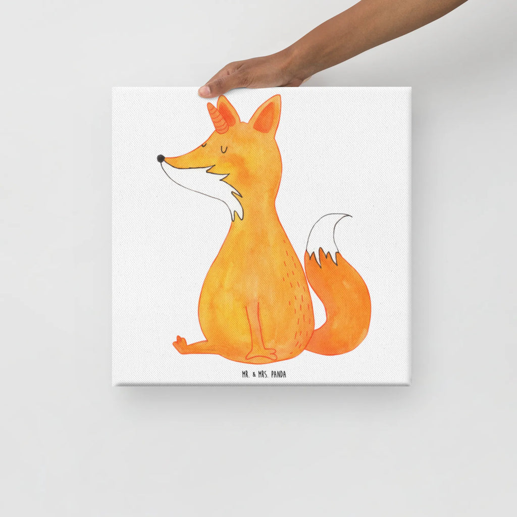 Leinwand Bild Fuchshörnchen Leinwand, Bild, Kunstdruck, Wanddeko, Dekoration, Einhorn, Einhörner, Einhorn Deko, Unicorn, Fuchs, Unicorns, Fuchshörnchen, Fuchshorn, Foxycorn, Füchse