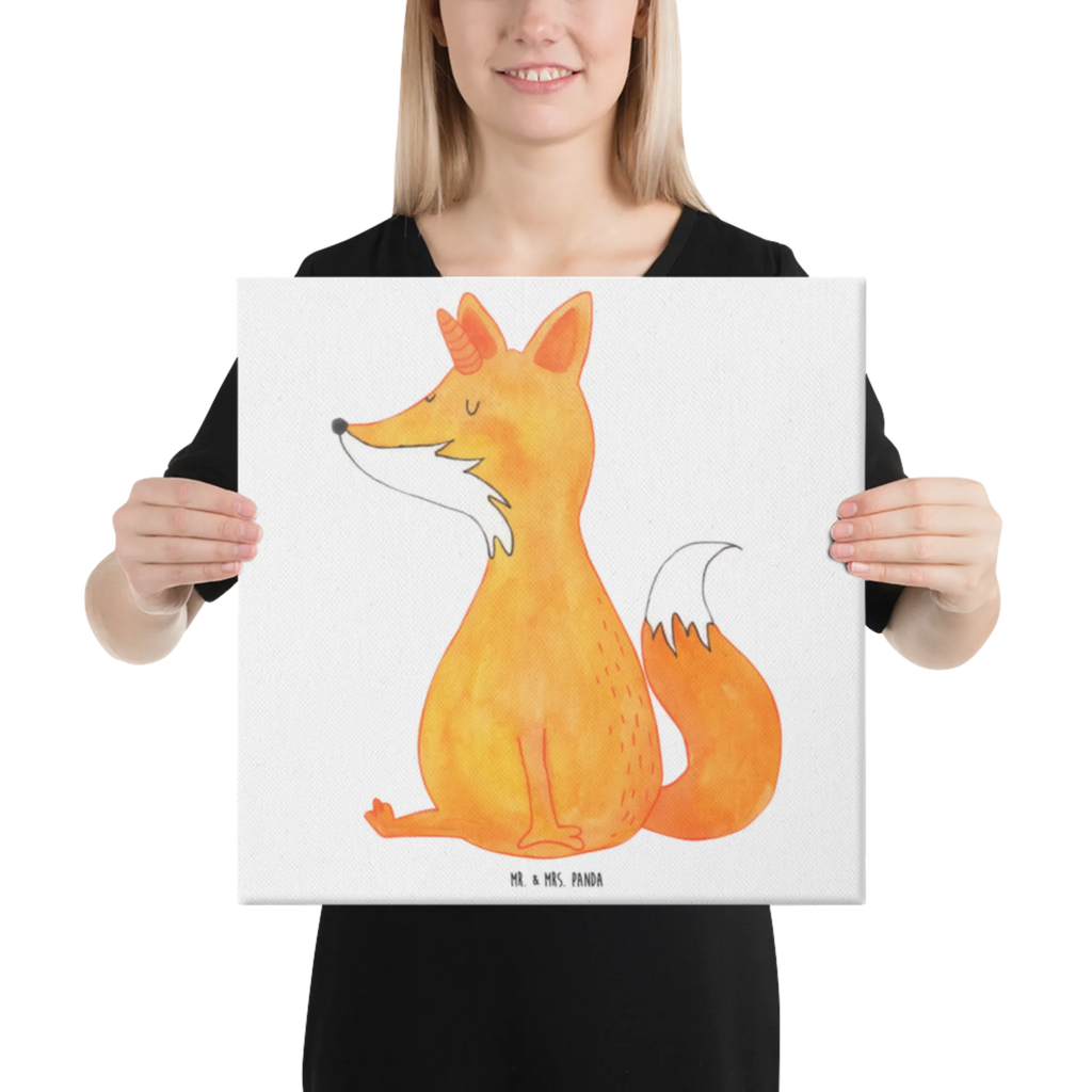 Canvas picture unicorn Wish Leinwand, Kunstdruck, Unicorn, Einhorn, Einhorn Deko, Einhörner, Fuchshörnchen, Fuchs, Unicorns, Foxycorn, Füchse, Fuchshorn