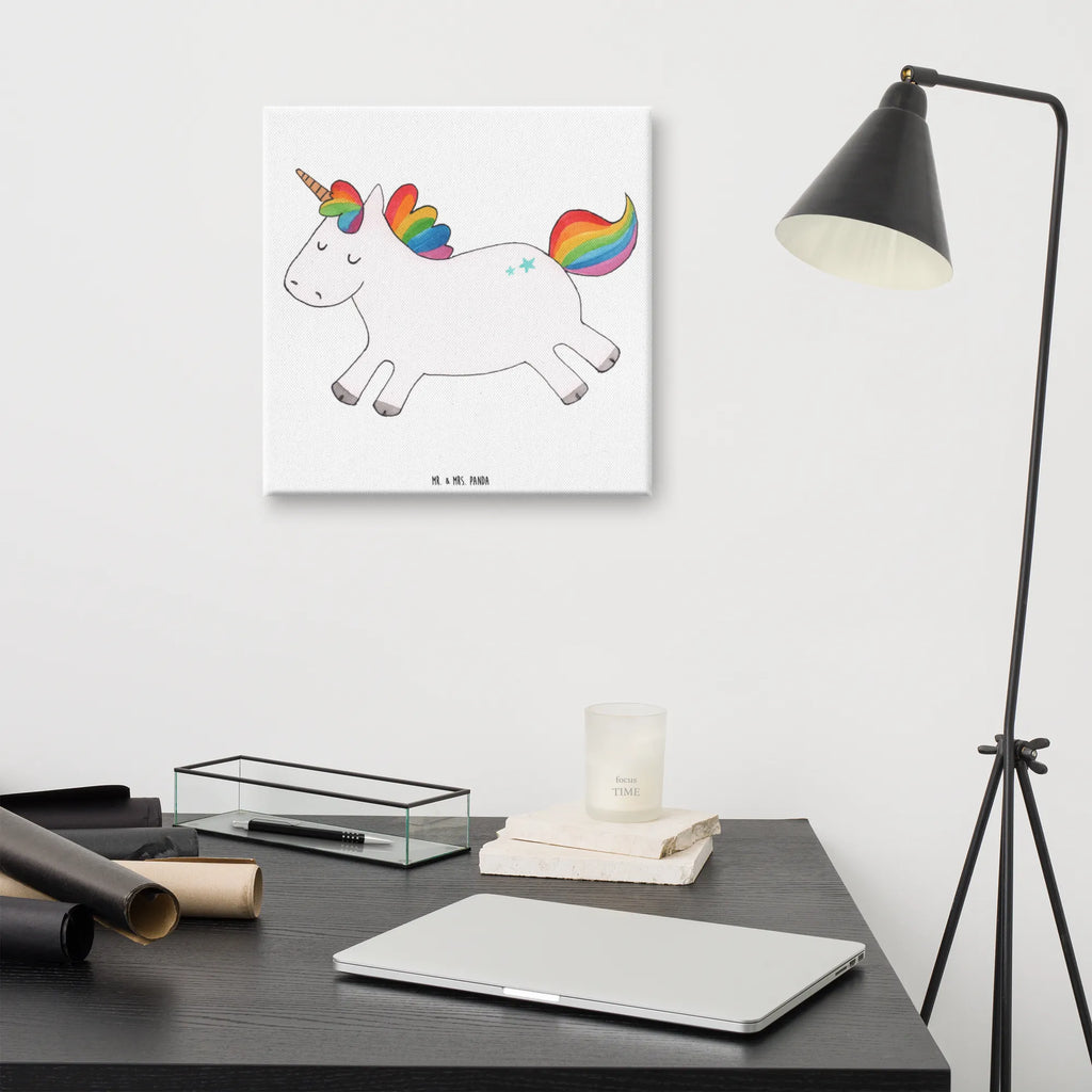 Canvas picture unicorn happy Wanddeko, Dekoration, Leinwand, Kunstdruck, Bild, Einhorn, Einhörner, Einhorn Deko, Unicorn, witzig, Lachen, Spaß, spannend, glücklich, Lächeln, Lebensfreude, Freude, fröhlich