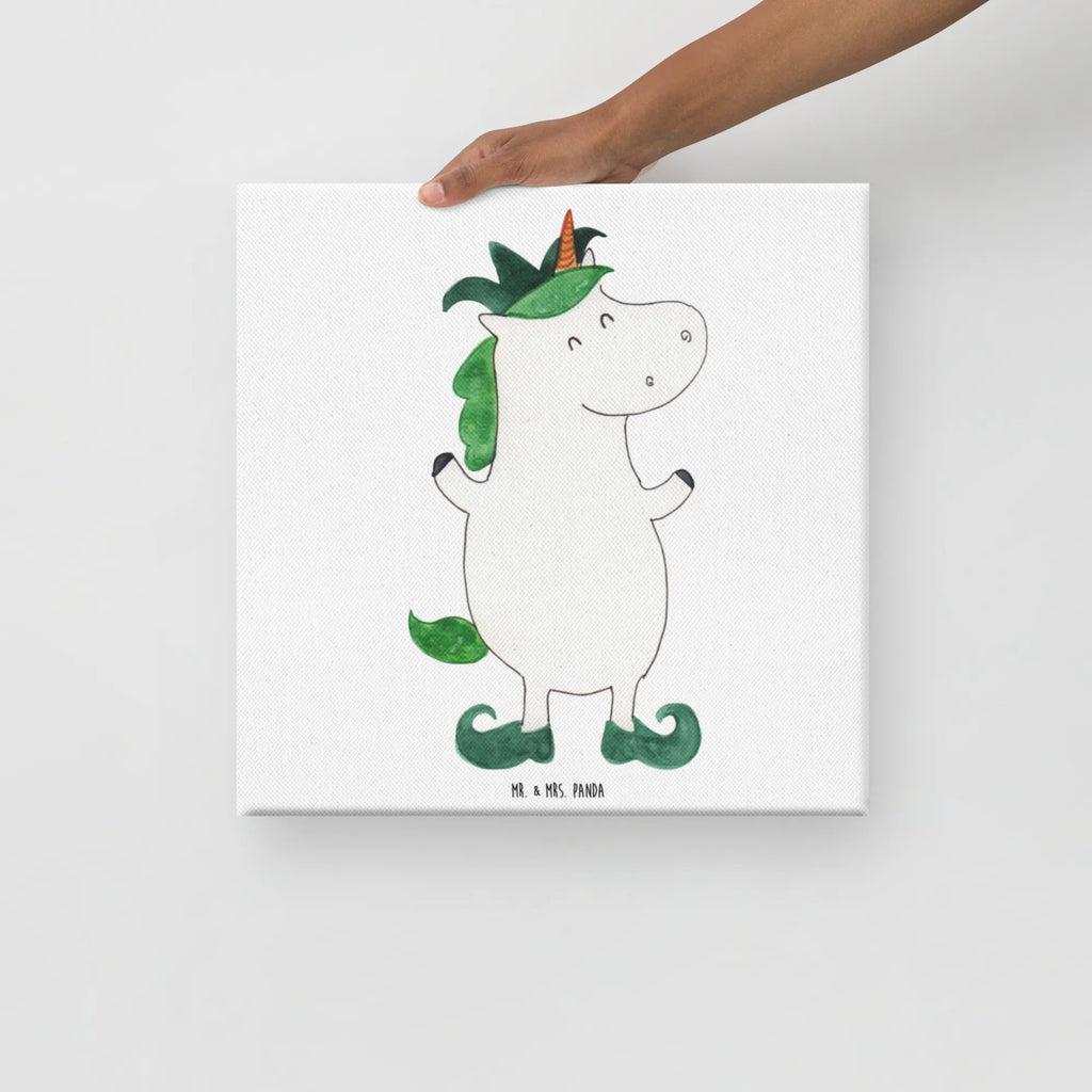 Canvas picture unicorn joker Bild, Leinwand, Wanddeko, Kunstdruck, Unicorn, Einhorn, Einhorn Deko, Einhörner, Hofnarr, Gaukler, Mittelalter, Kasper