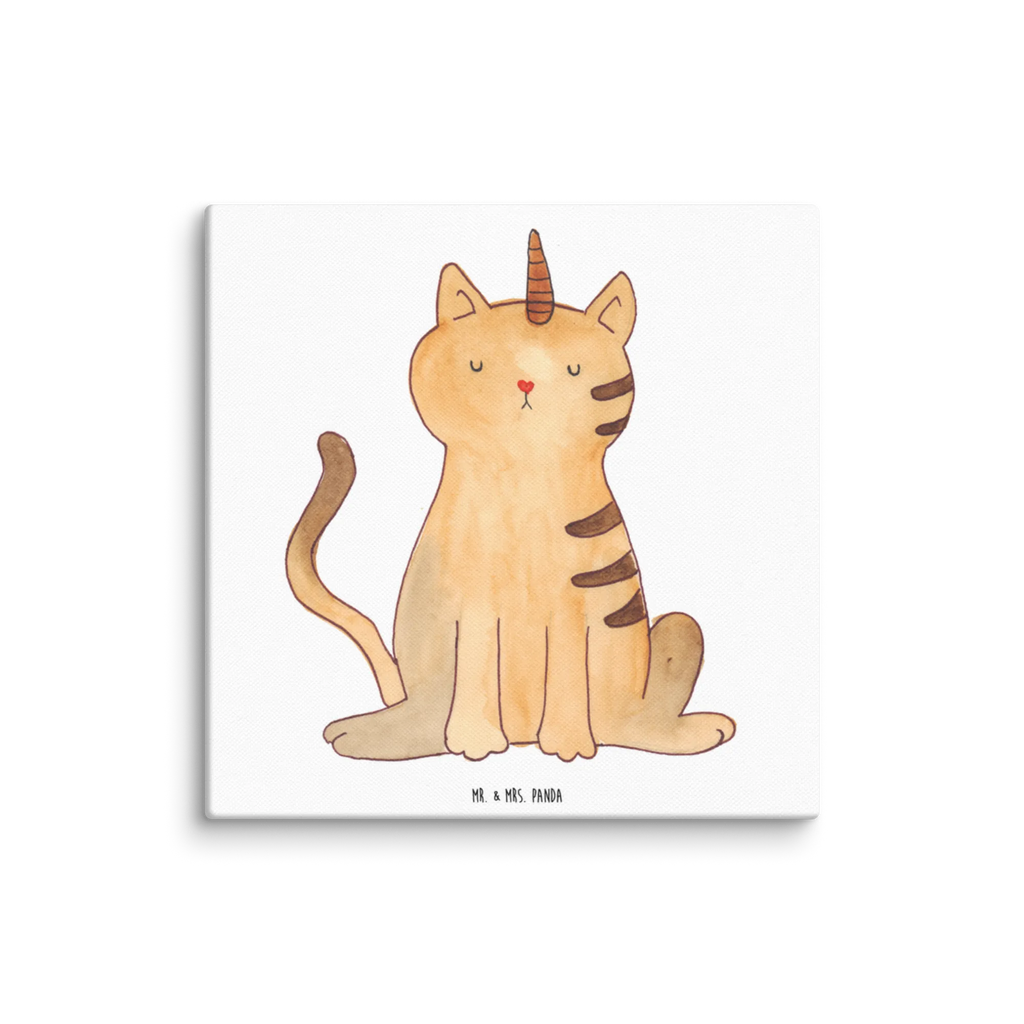 Canvas picture unicorn Cat Leinwand, Bild, Kunstdruck, Wanddeko, Dekoration, Einhorn, Einhörner, Einhorn Deko, Unicorn, Katzer, Mieze, Regenbogen, Glitzer, Einhornpower, Erwachsenwerden, Katze, Katzenhorn, Einhornkatze, Kittyhorn