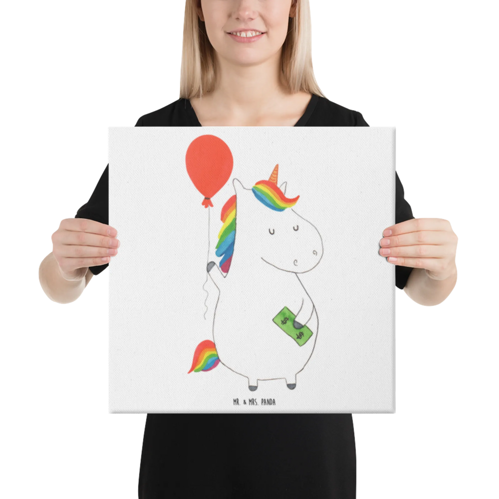 Canvas picture unicorn balloon Kunstdruck, Leinwand, Unicorn, Einhorn, Einhorn Deko, Einhörner, Geld, Freundin, Lebenslust, Geschenk, Luftballon, Freude