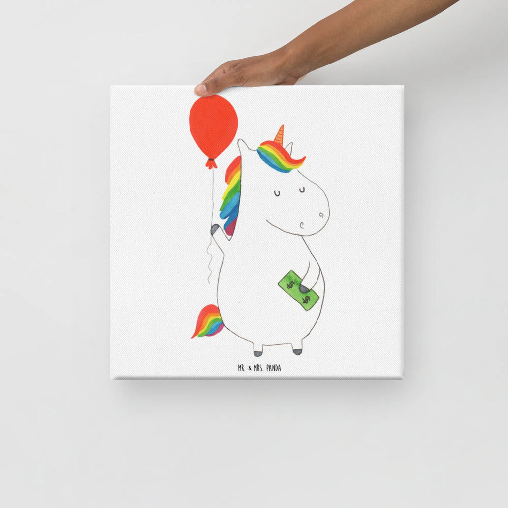 Canvas picture unicorn balloon Kunstdruck, Leinwand, Unicorn, Einhorn, Einhorn Deko, Einhörner, Geld, Freundin, Lebenslust, Geschenk, Luftballon, Freude