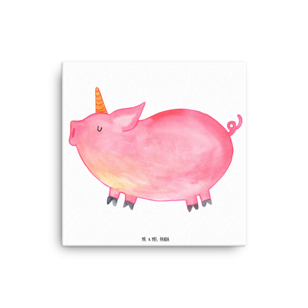 Leinwand Bild Einhorn Schweinhorn Kunstdruck, Leinwand, Unicorn, Einhorn, Einhorn Deko, Einhörner, Spaß, Schwein, English, Geschenk, Spruch, Piggy, Pig, Schweinhorn, Funny, Witzig. Lustig, Englisch, Party, Bauer
