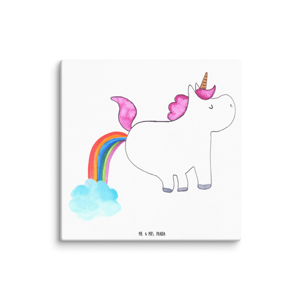 Leinwand Bild Einhorn Pupsend Kunstdruck, Leinwand, Unicorn, Einhorn, Einhorn Deko, Einhörner, Freundin, Erwachsenwerden, Glitzer, Einhornpower, Pups, Spaß, Lustig, Regenbogen